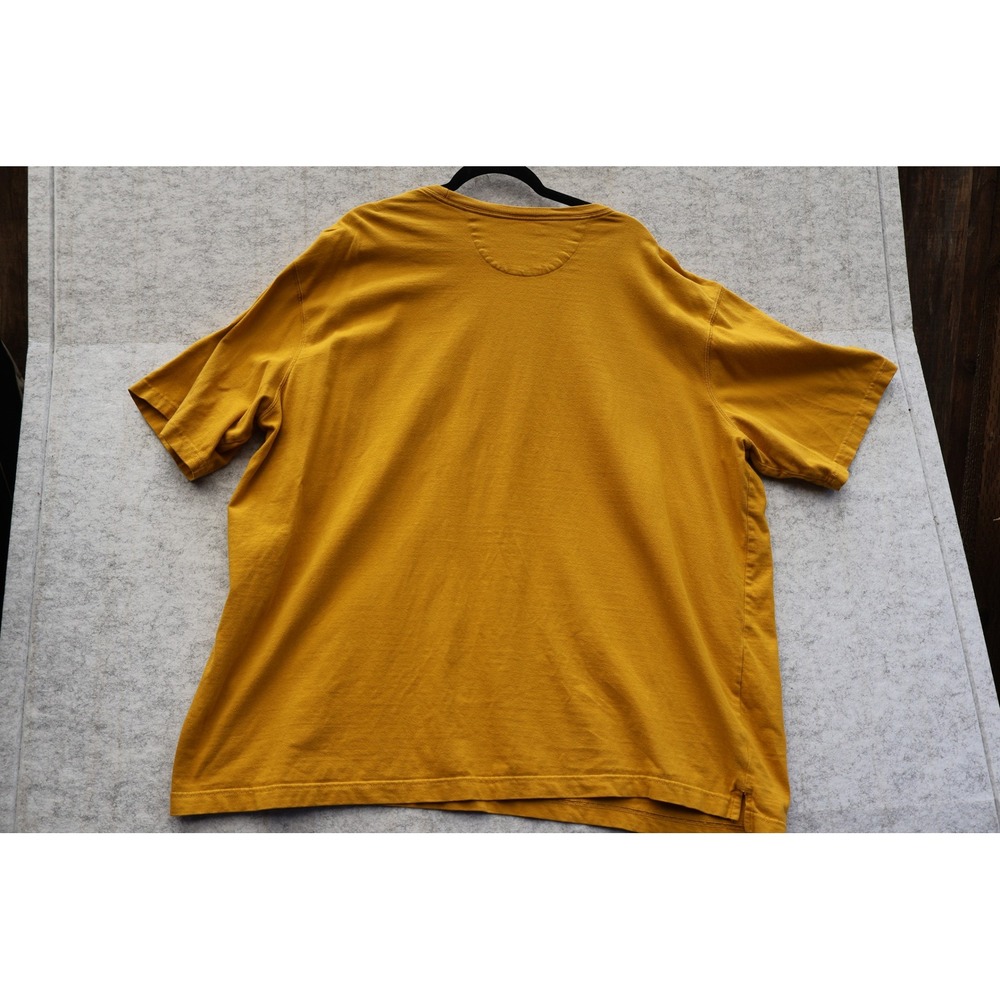Duluth Trading Co Longtail T Shirt Mens 2XL Lot of 2 Green Yellow Pocket Work T